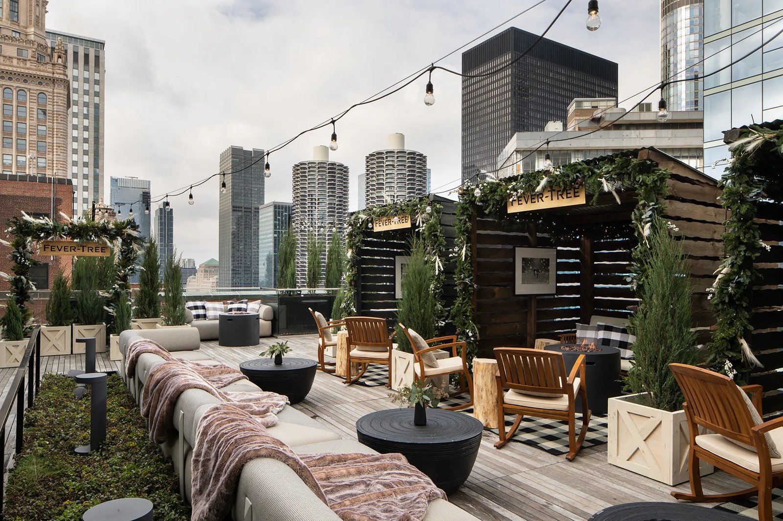 Pendry Chicago, at the table