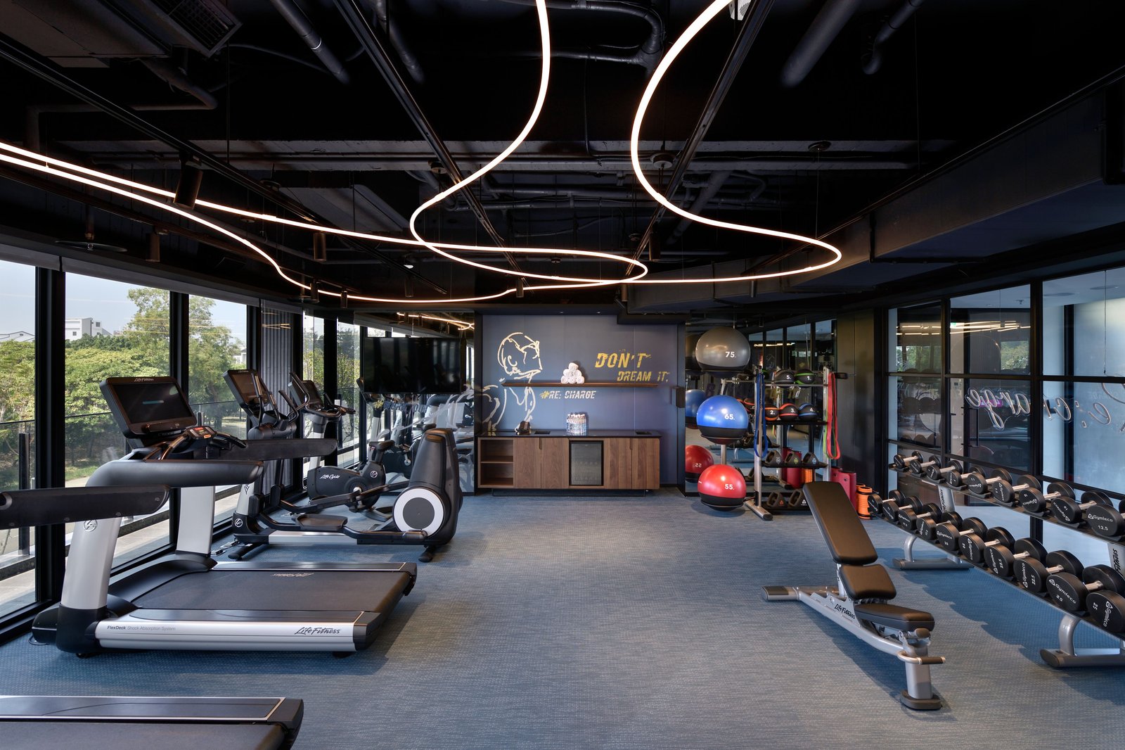 Aloft Tainan Anping, the gym