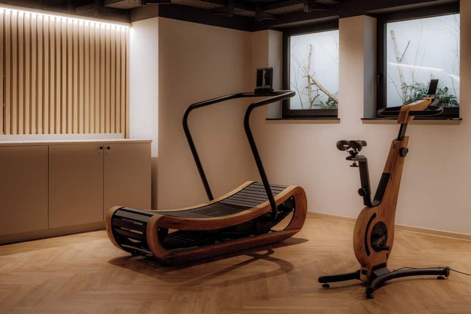 Auerhahn Hotel, the gym and studio