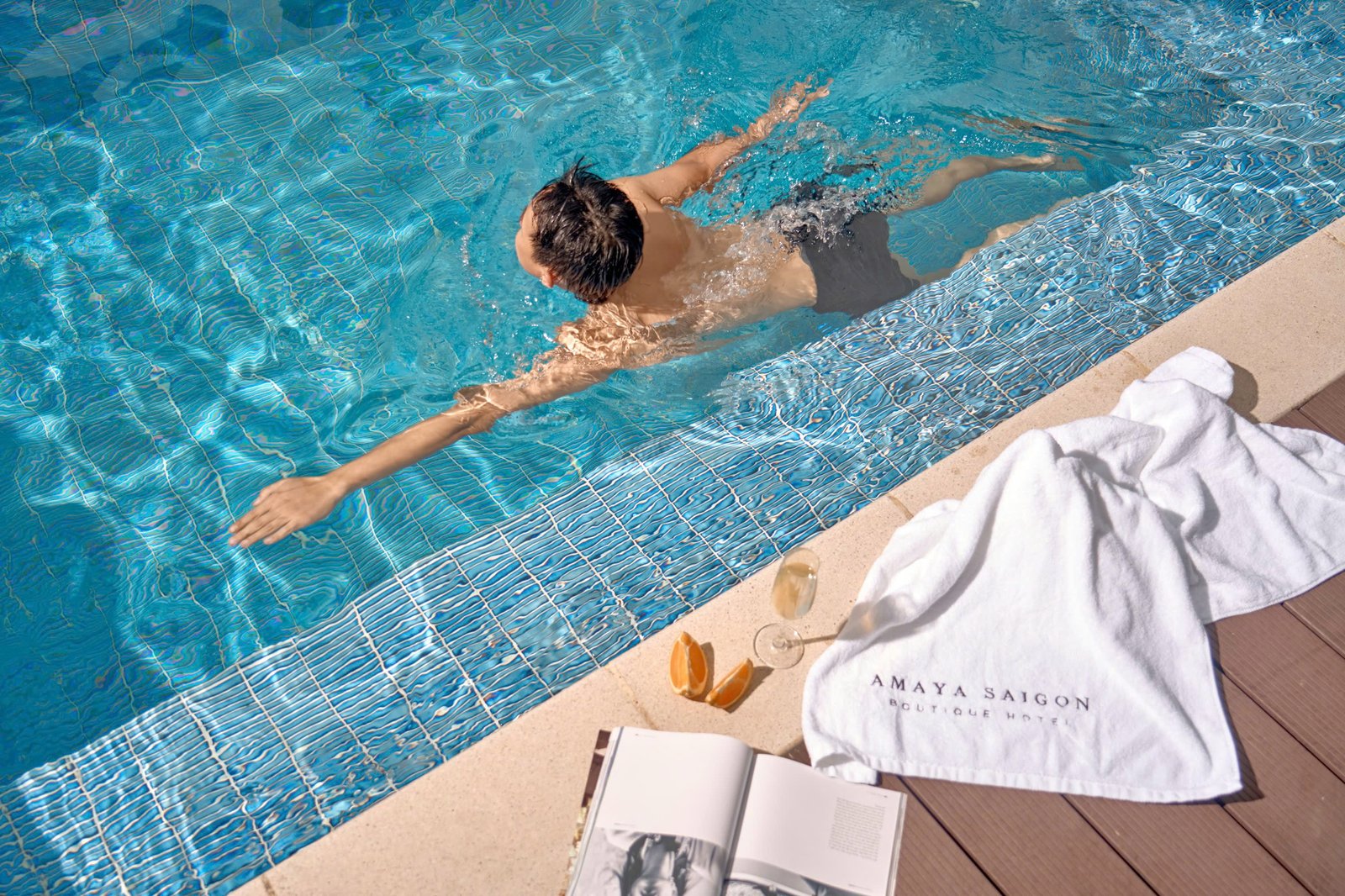 Amaya Saigon Boutique Hotel, the pool