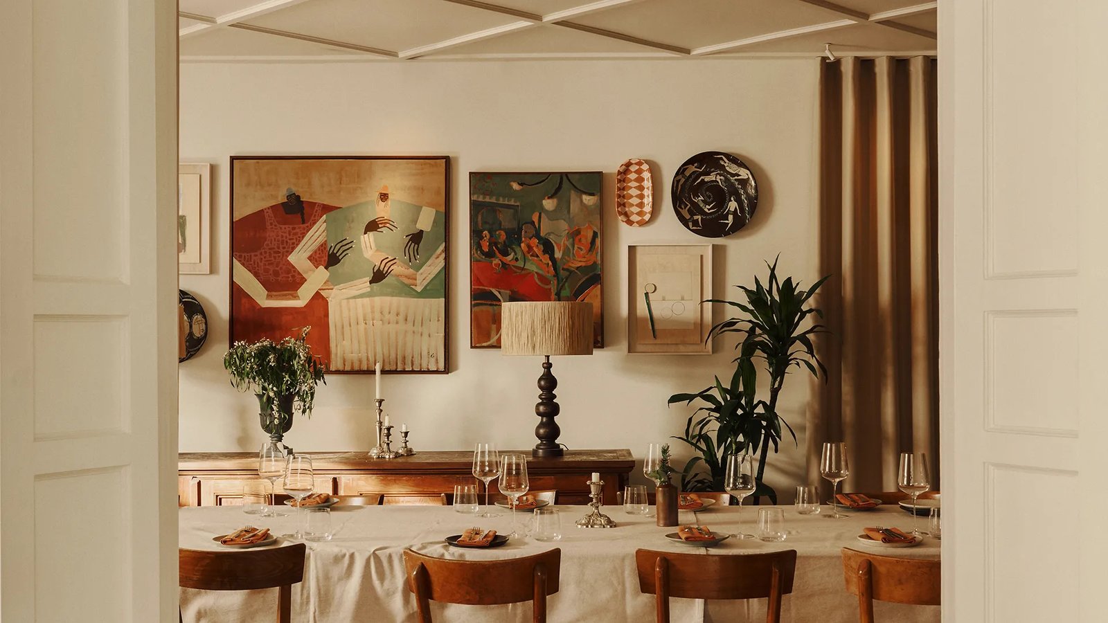 Crafted at Powdermills, at the table