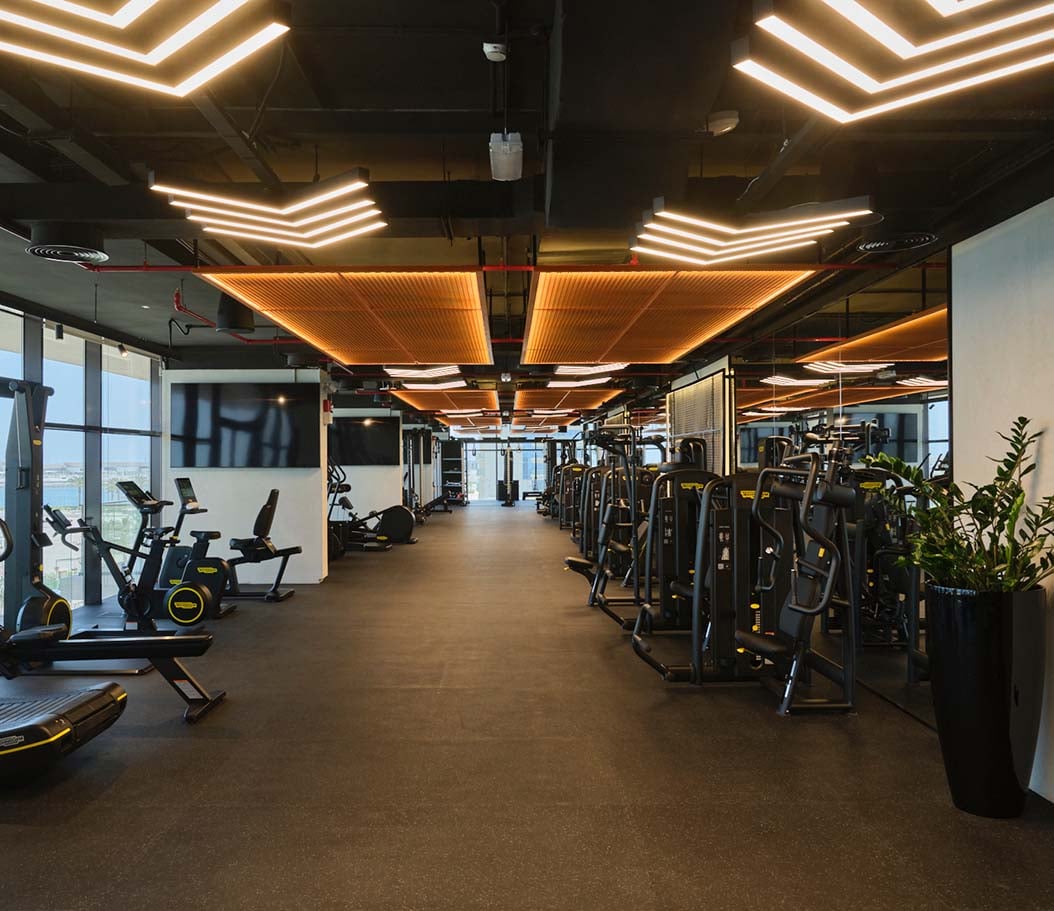 The OQ Hotel, the spa and gym