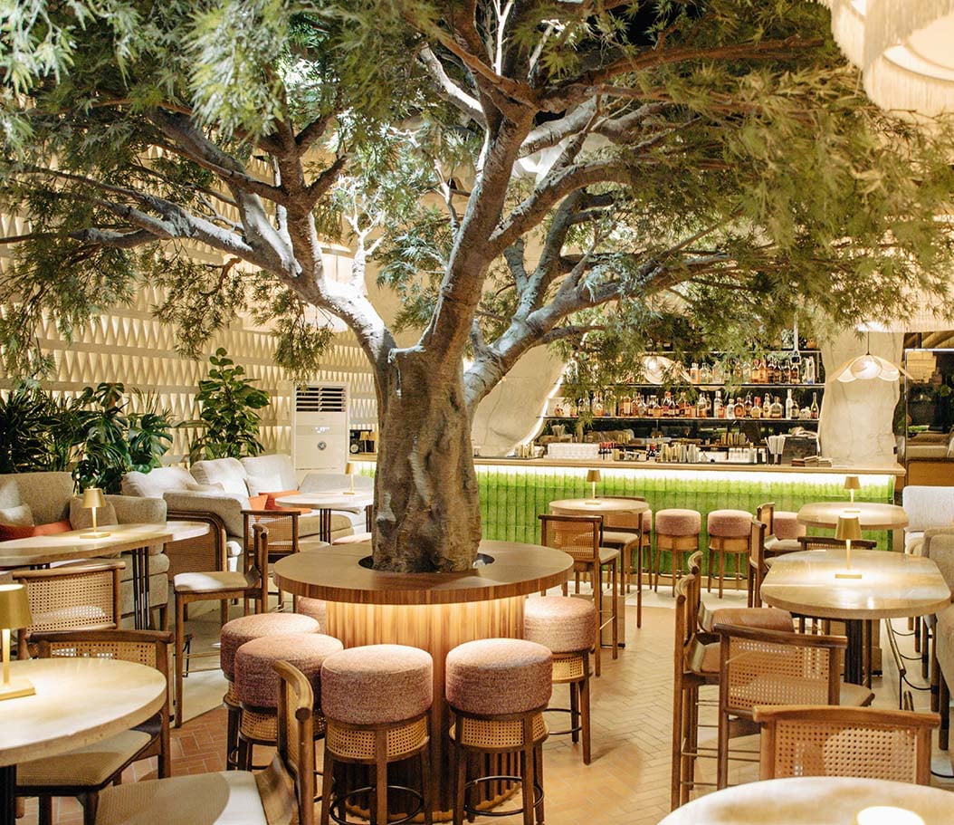The OQ Hotel, at the table