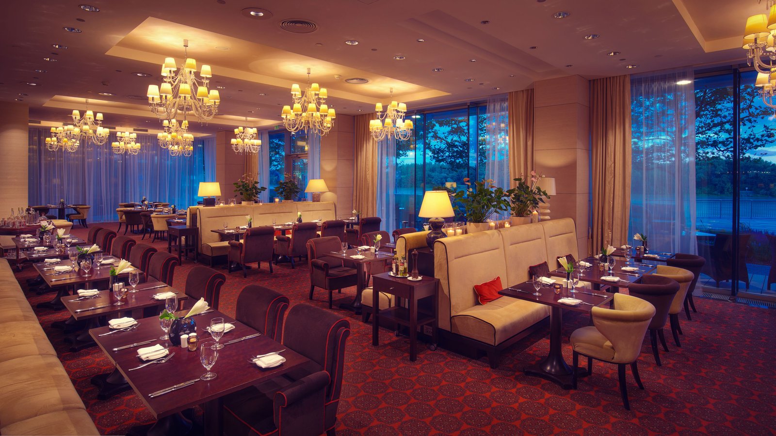 Grand Hotel River Park, a Luxury Collection Hotel, Bratislava, riverbank restaurant