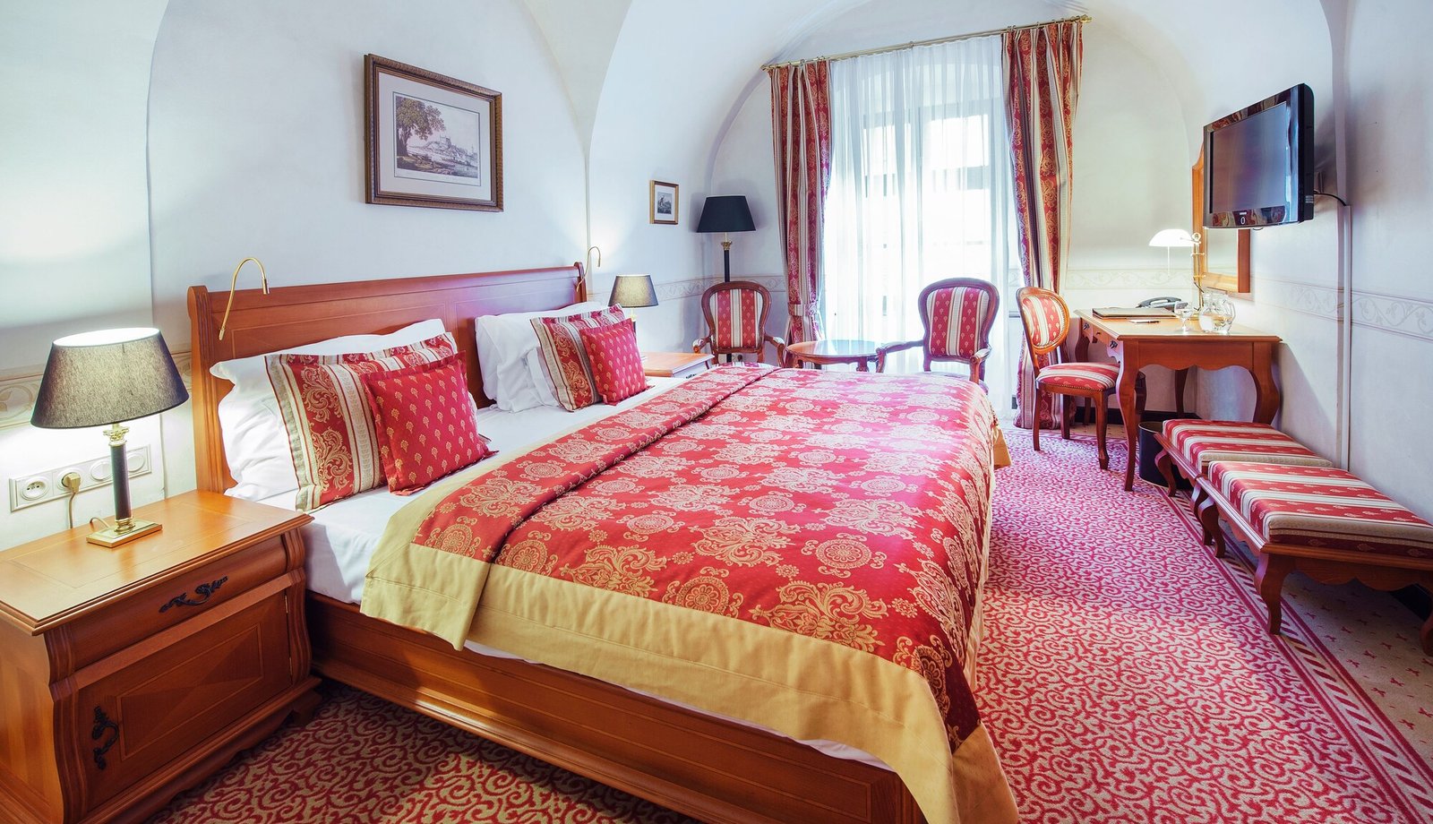 Hotel Arcadia, rooms