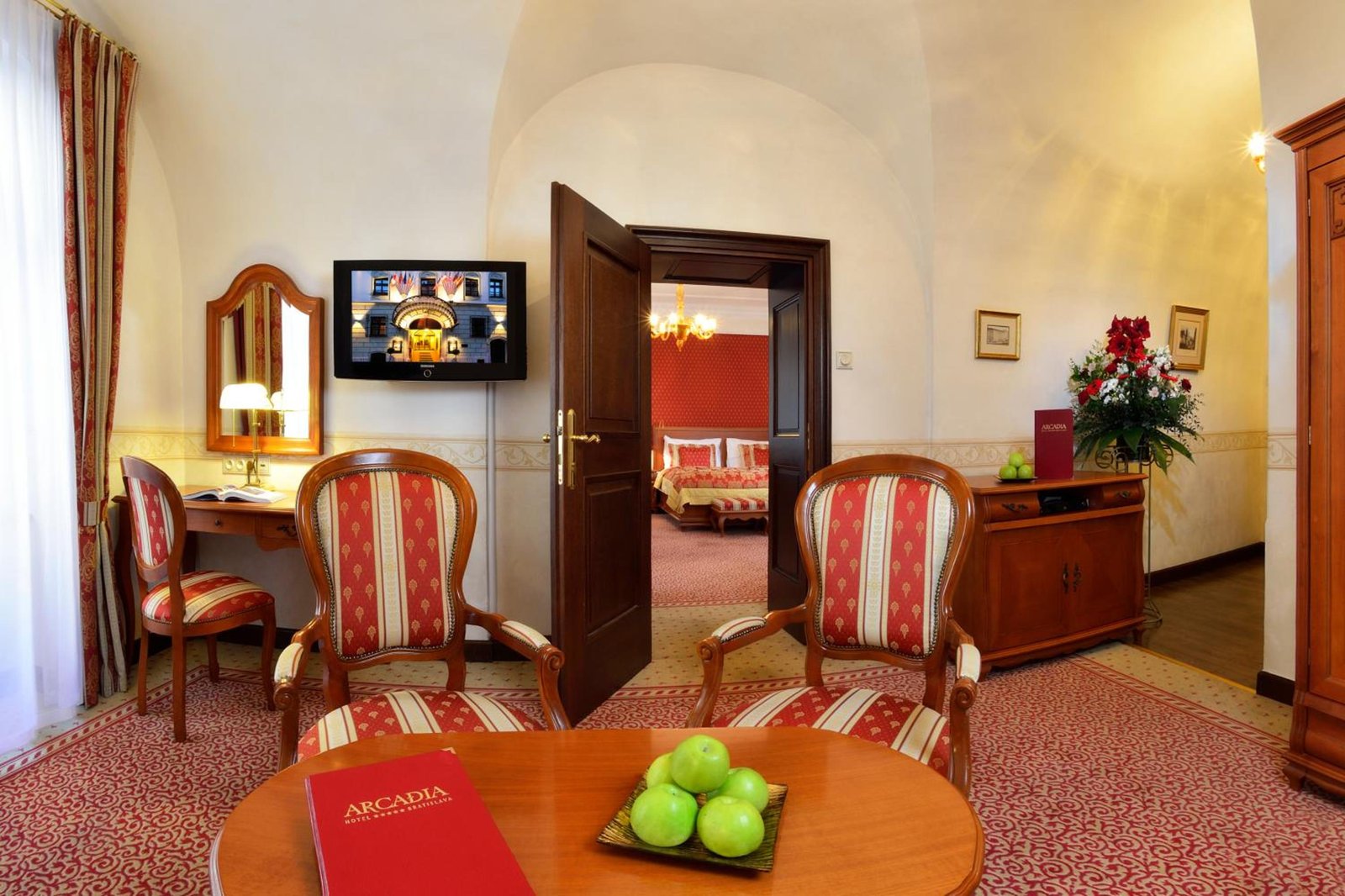 Hotel Arcadia, rooms