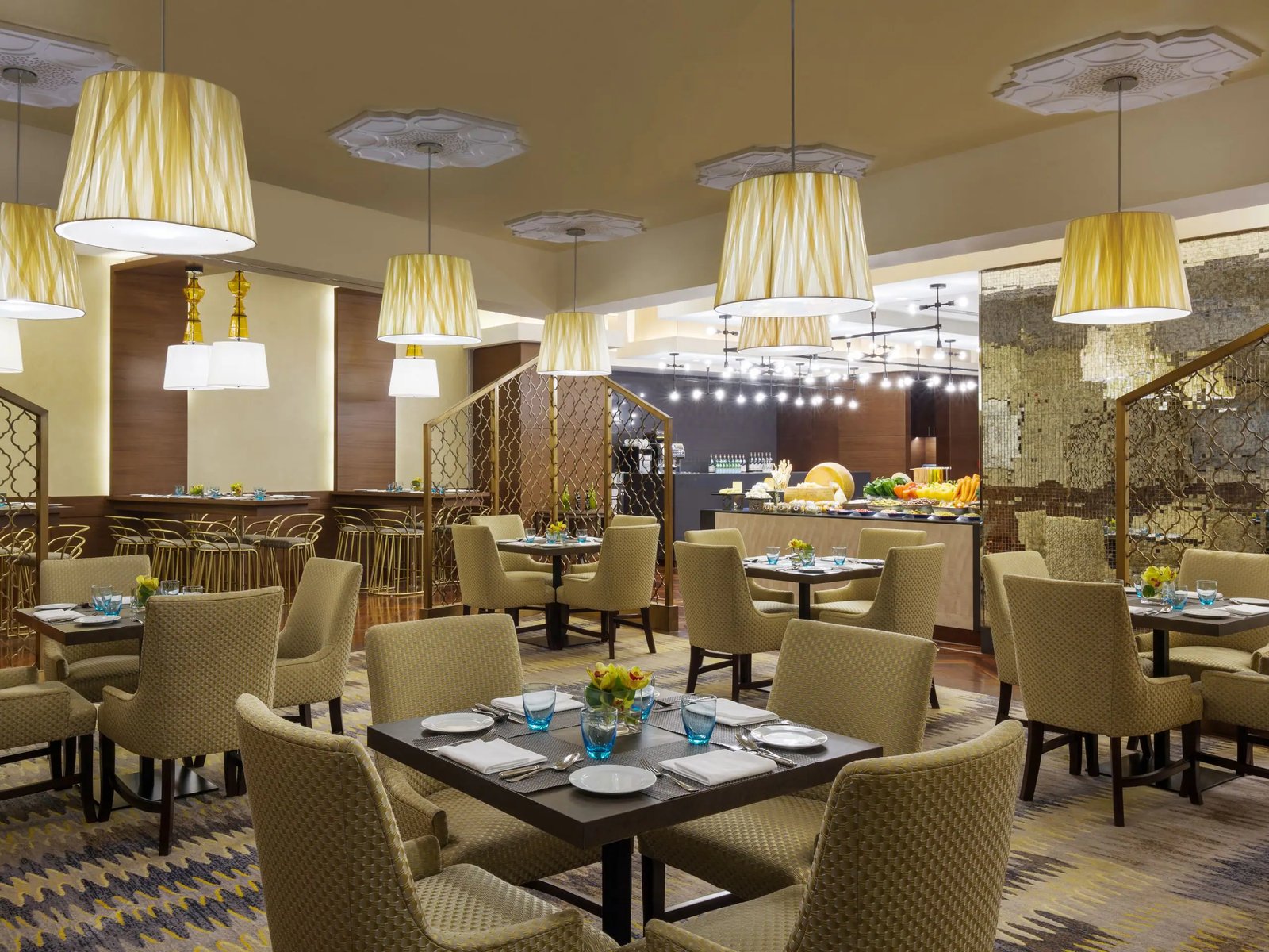Jabal Omar Hyatt Regency Makkah, at the table
