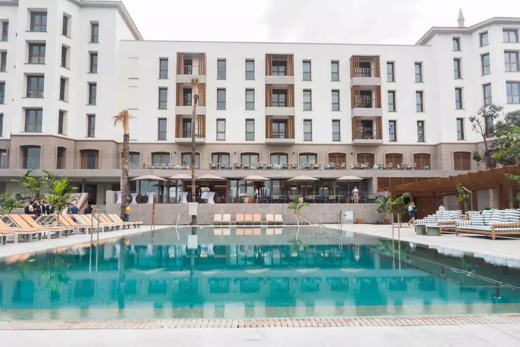Gran Hotel Taoro, the pool