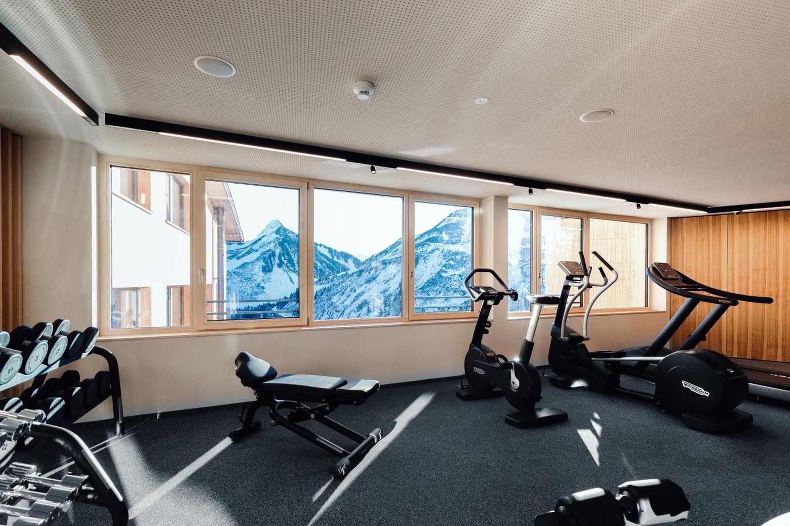 Hotel Alpenstern, the gym