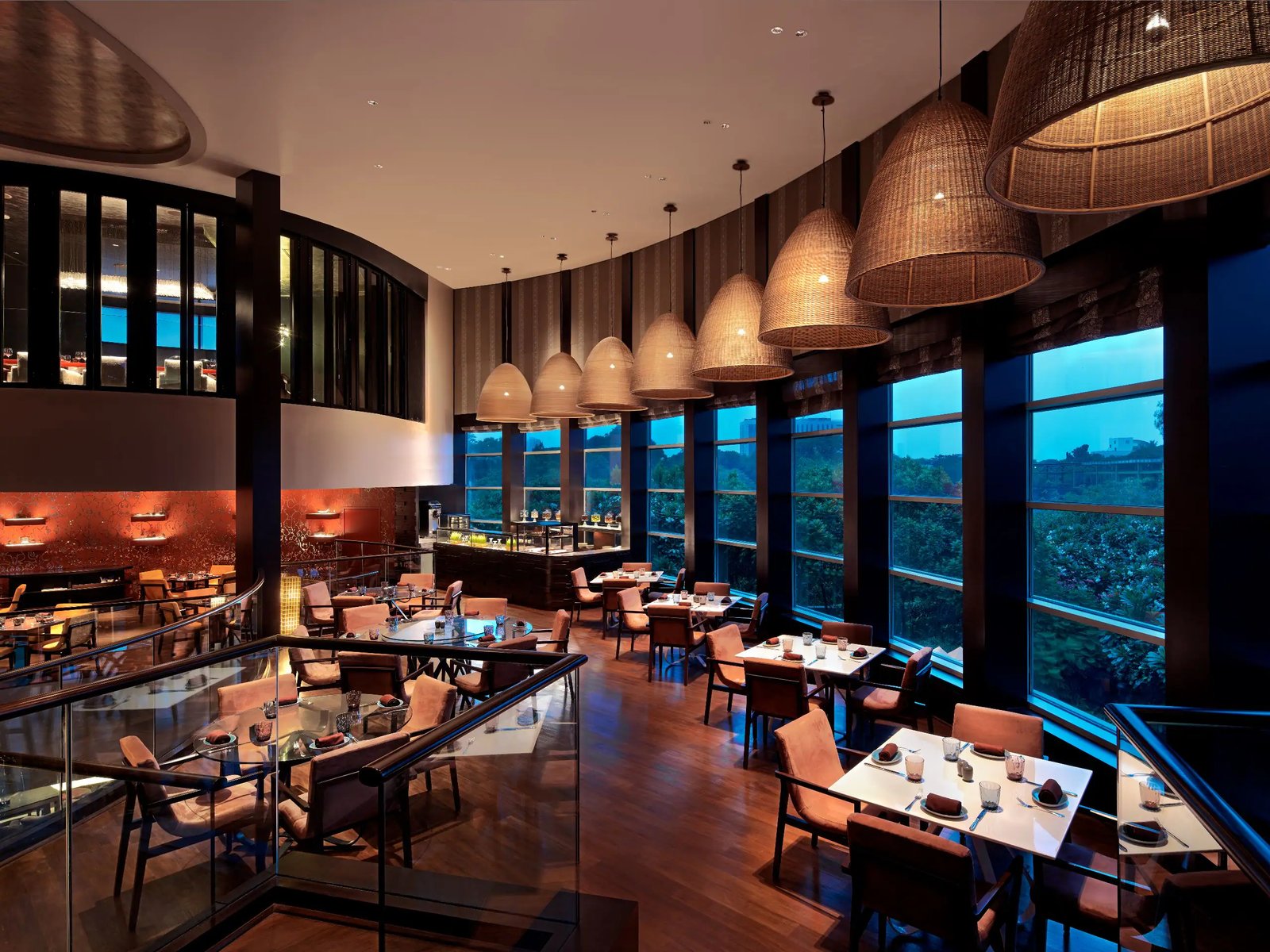 Park Hyatt Chennai, at the table