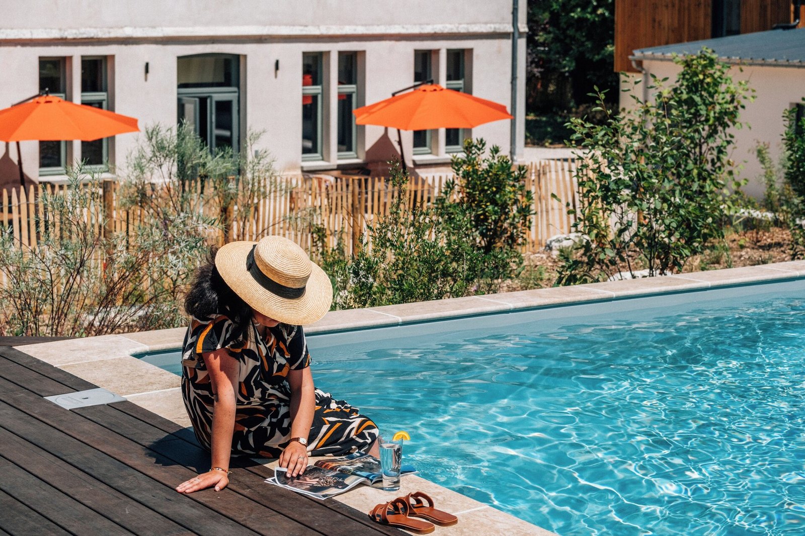 La Maison Rabelais, the pool