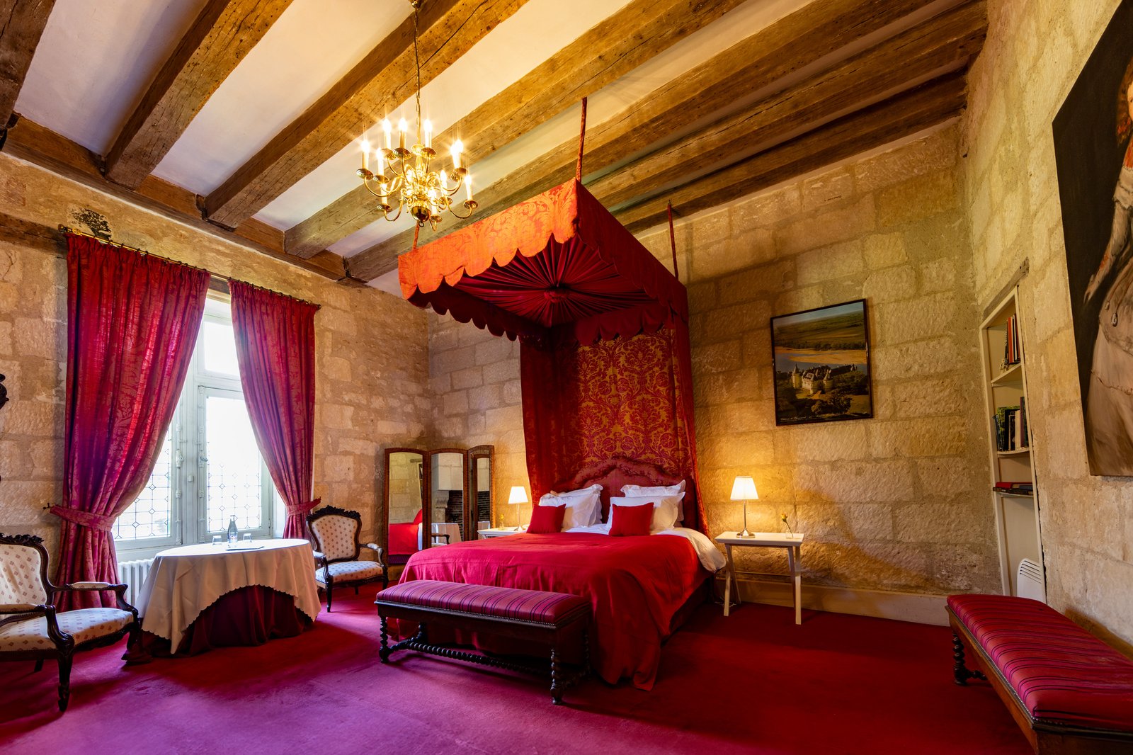 Château de la Bourdaisière, rooms