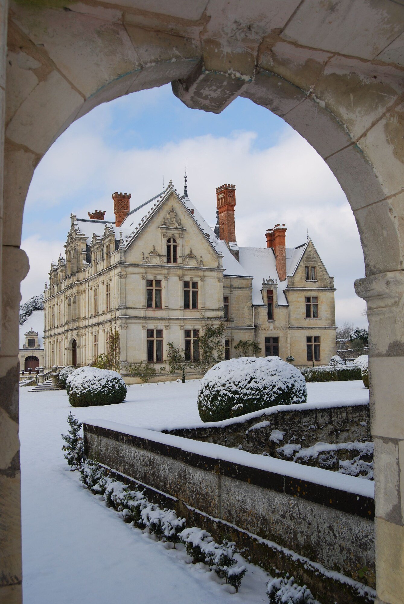 Château de la Bourdaisière, how it began