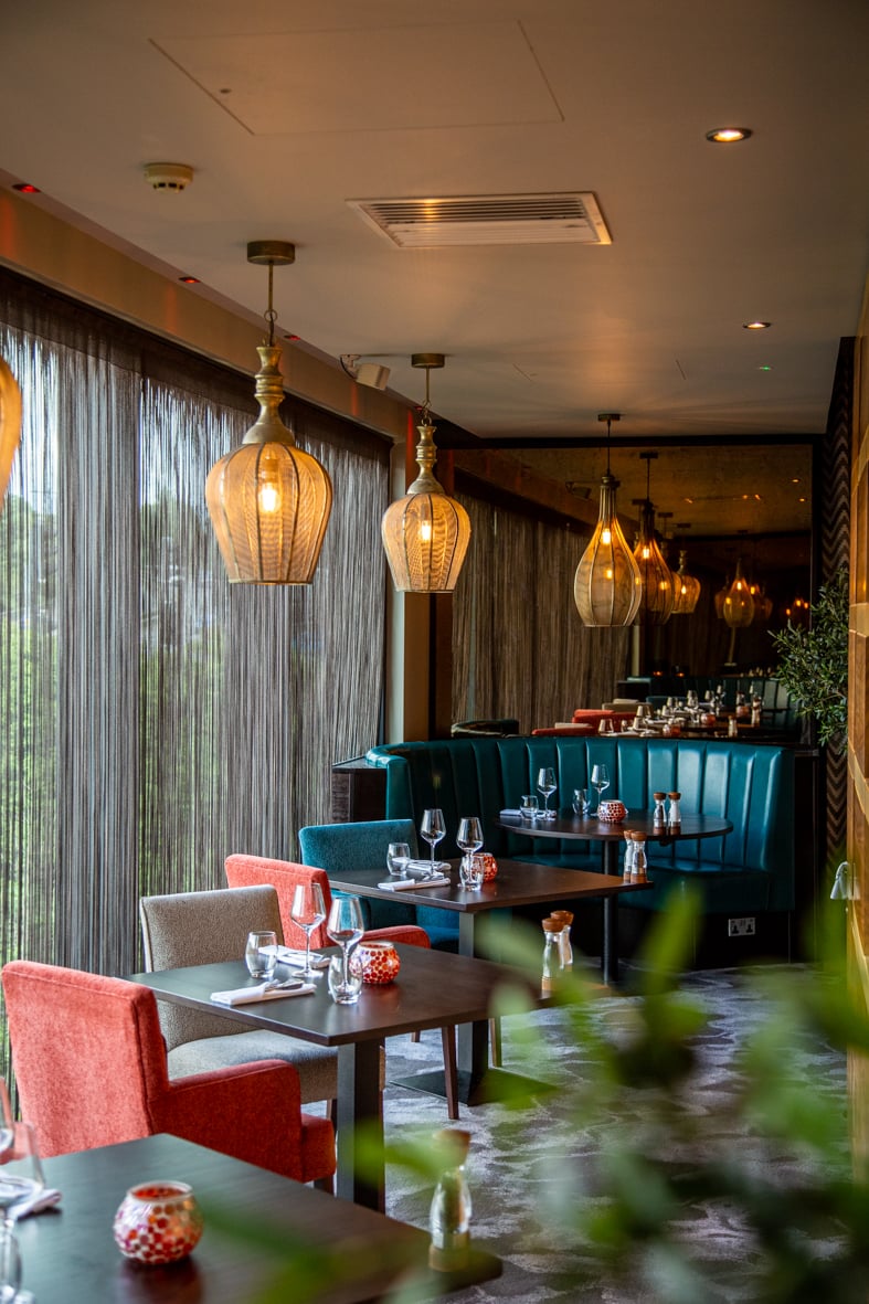 Casa Hotel, at the table