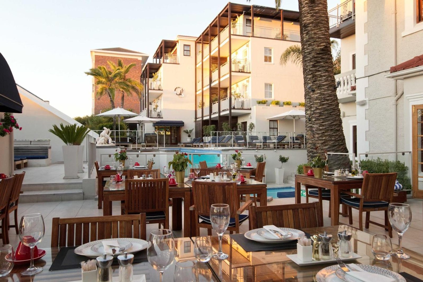The Glen Boutique Hotel & Spa, at the table