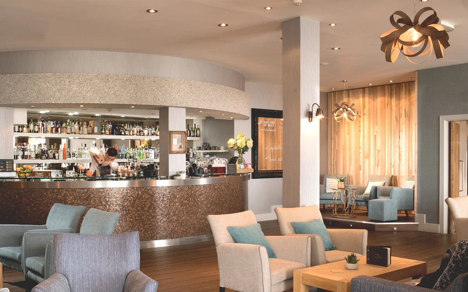 Fistral Beach Hotel and Spa, at the table