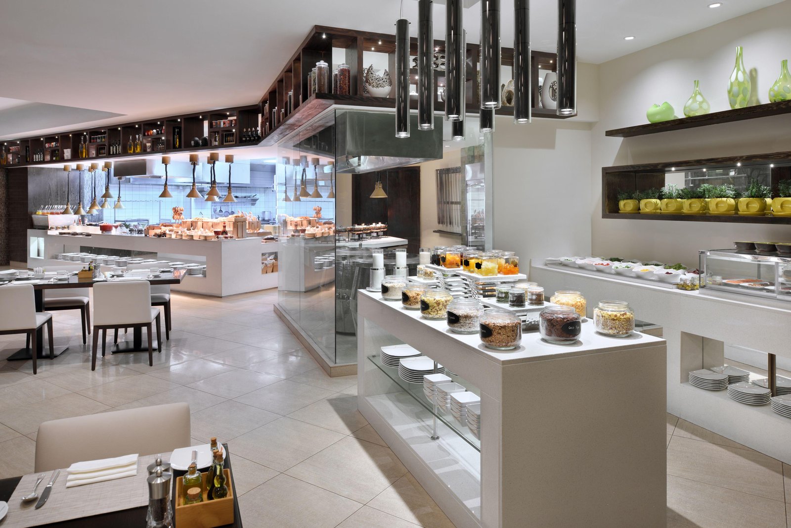 JW Marriott Hotel Kuwait City, at the table