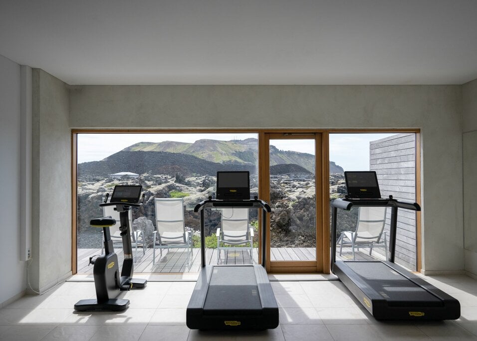 Silica Hotel, the gym