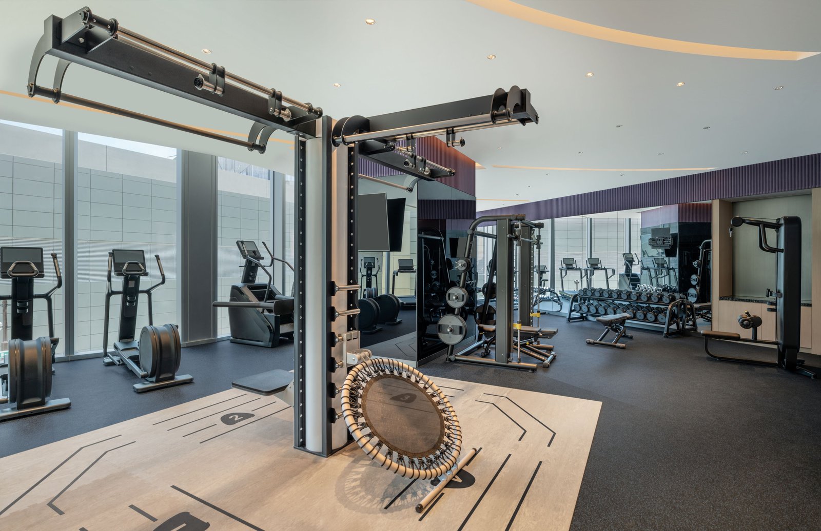 W Macau - Studio City, the gym and sauna