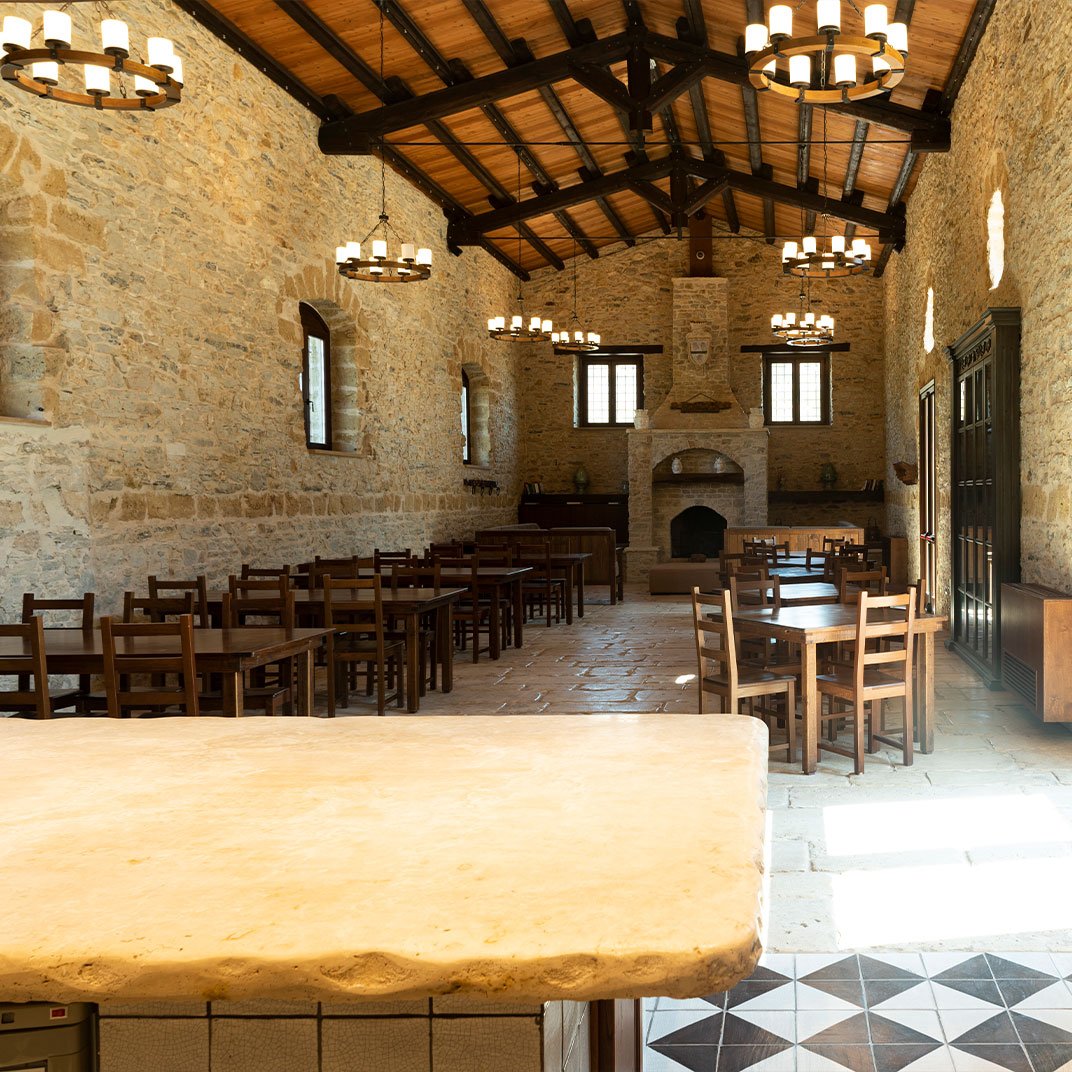 Baglio Passofondo, sala della dimora storica