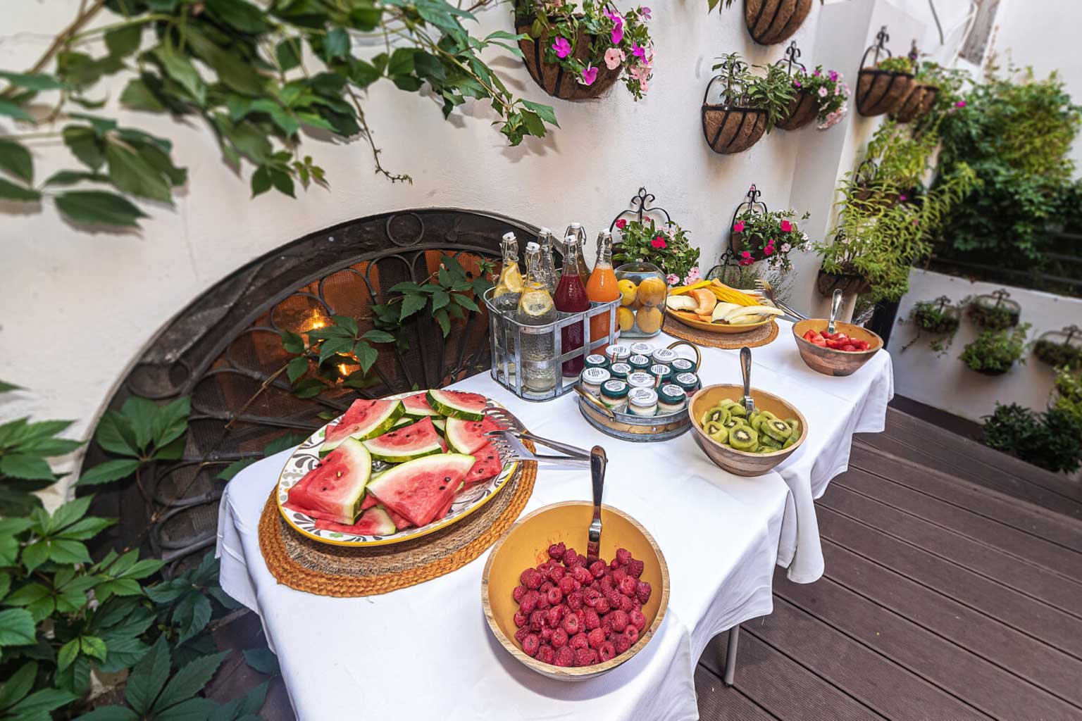 Casa Nostra Boutique Hotel, at the table