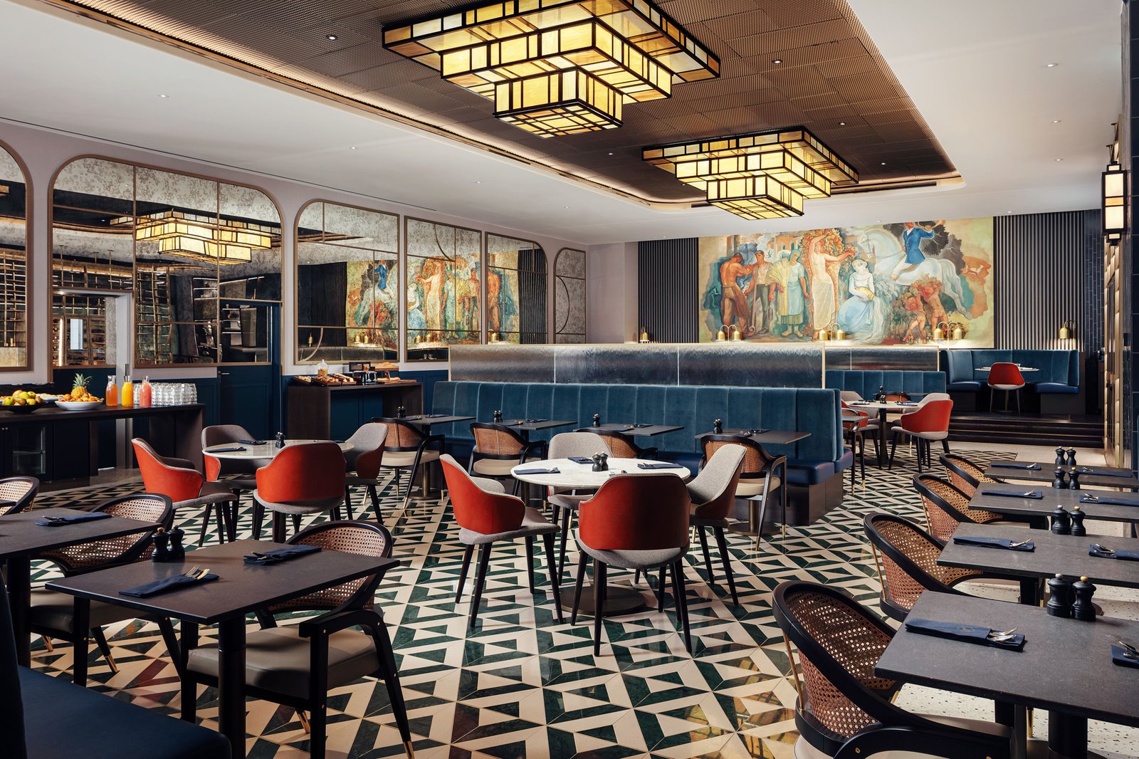 Luxembourg Marriott Hotel Alfa, brasserie alfa
