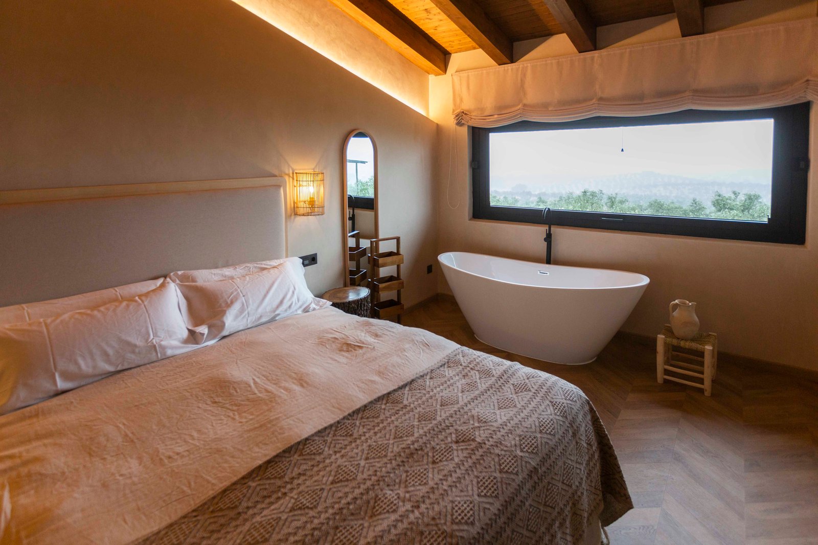 Habitat Cigüeña Negra, rooms