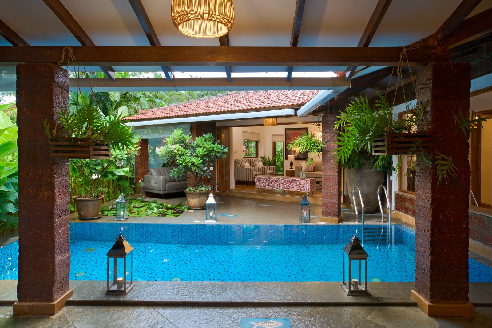 LaRiSa Resort & Spa, Ashwem, the pool