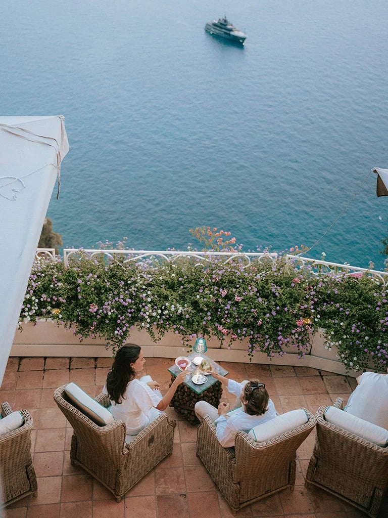Hotel Piccolo Sant'Andrea, at the table