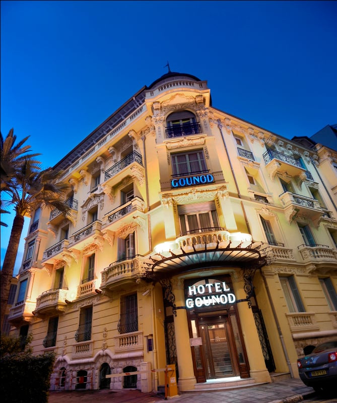 Hôtel Gounod Nice - Côte d'azur, how it began