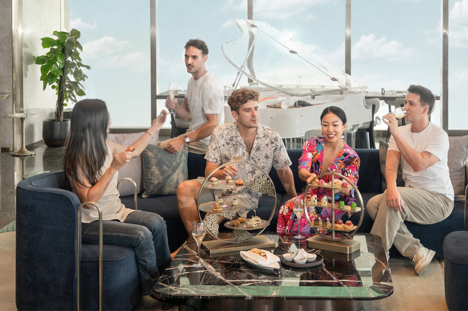 Arjuna Solitaire Hotel, at the table