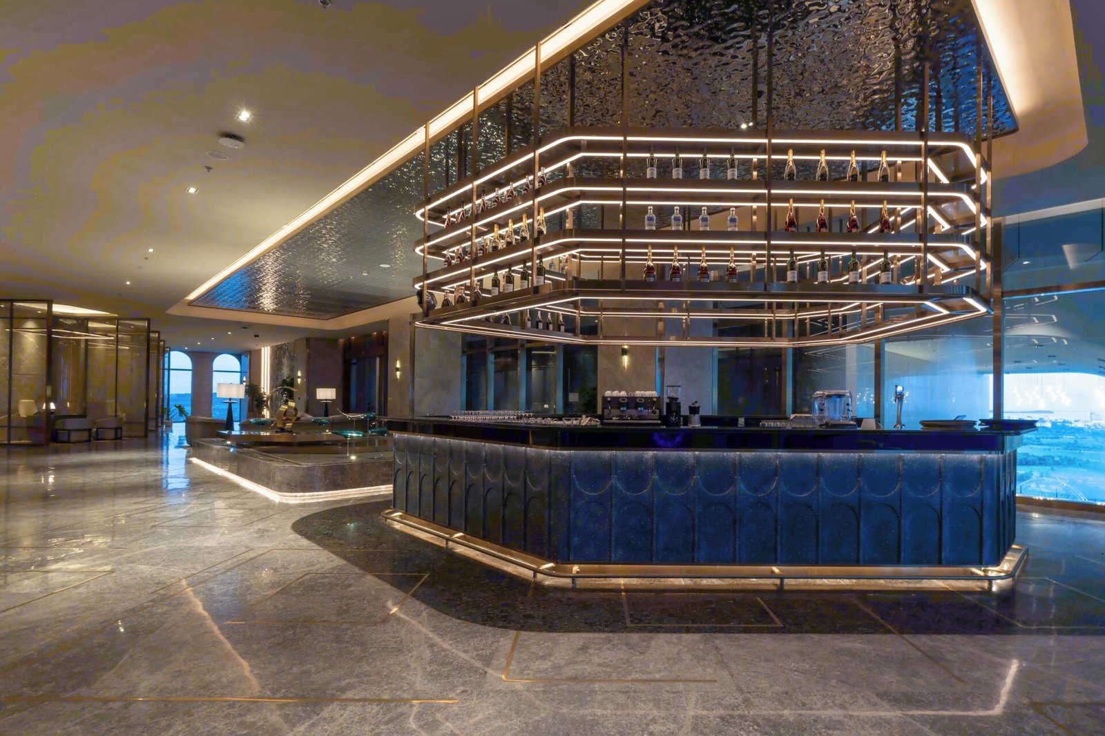 Arjuna Solitaire Hotel, at the table