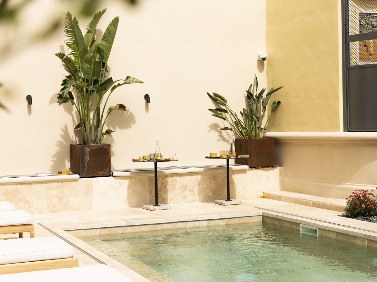 Hôtel Le Mosaïque, the pool