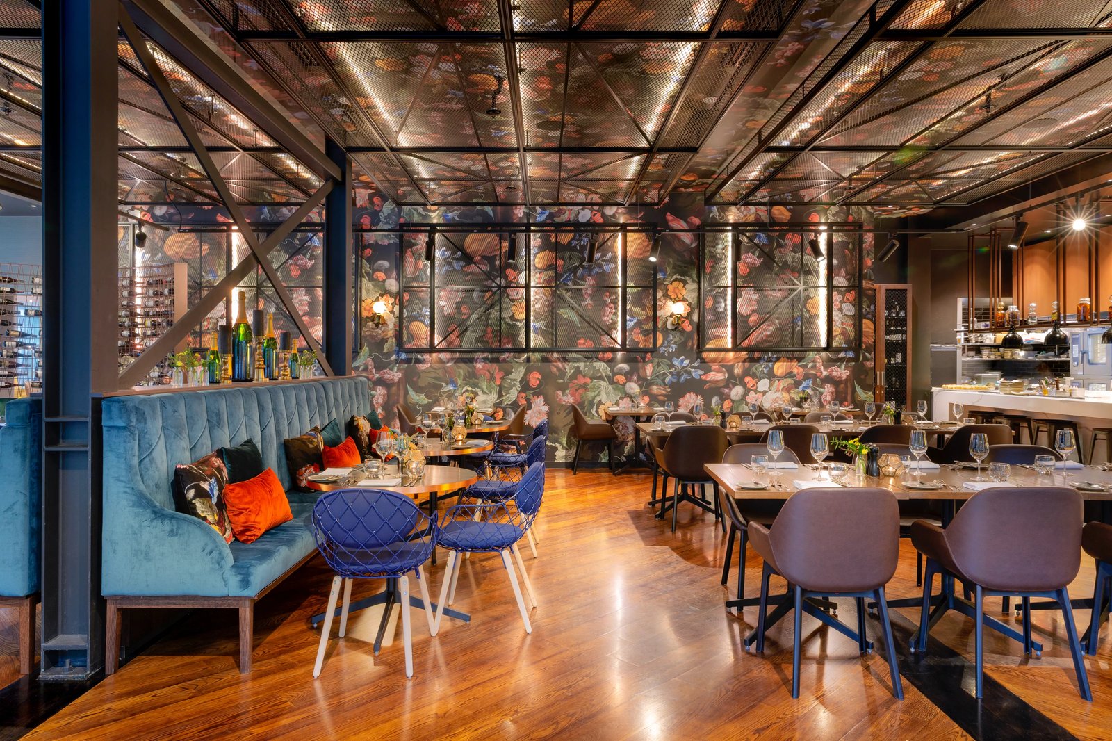 Sofitel Wellington, at the table