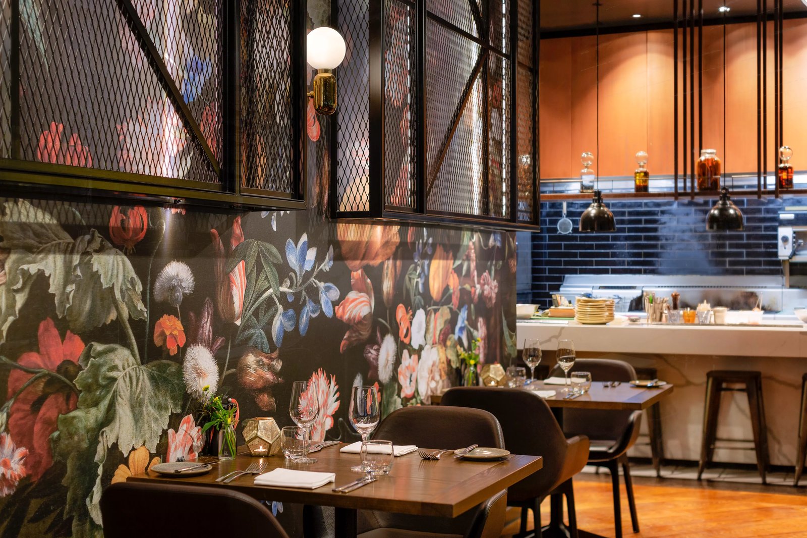 Sofitel Wellington, at the table