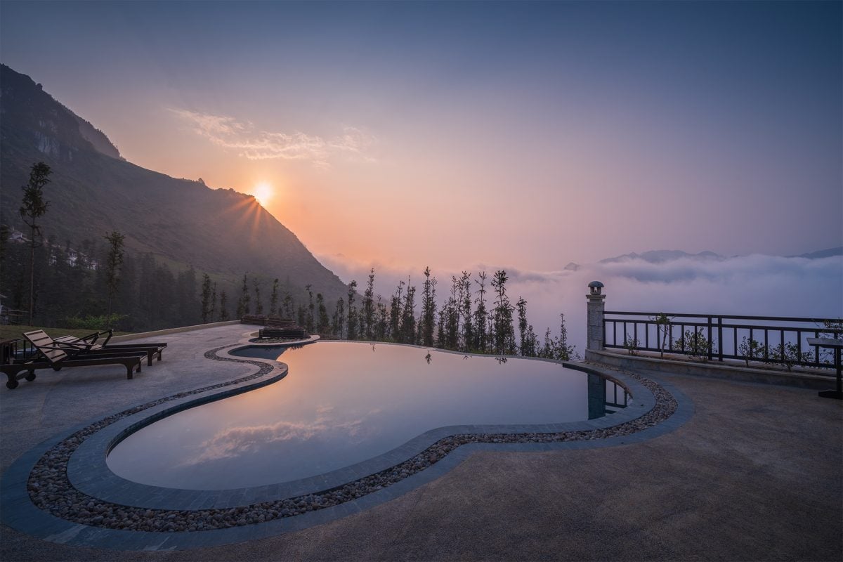 Ville De Mont Mountain Resort, the pool