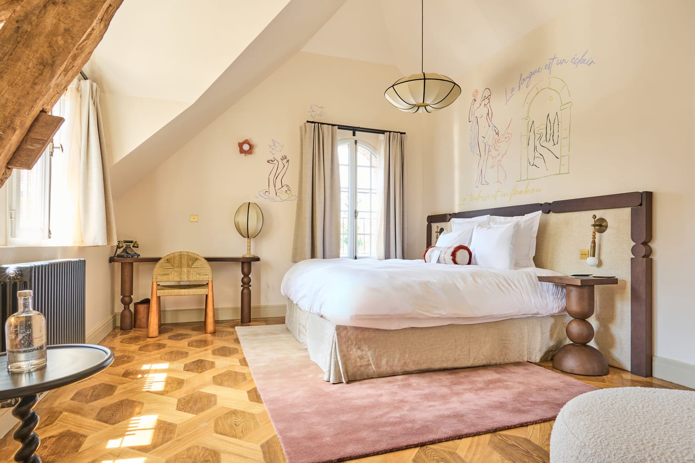 Verneuil la douce, rooms