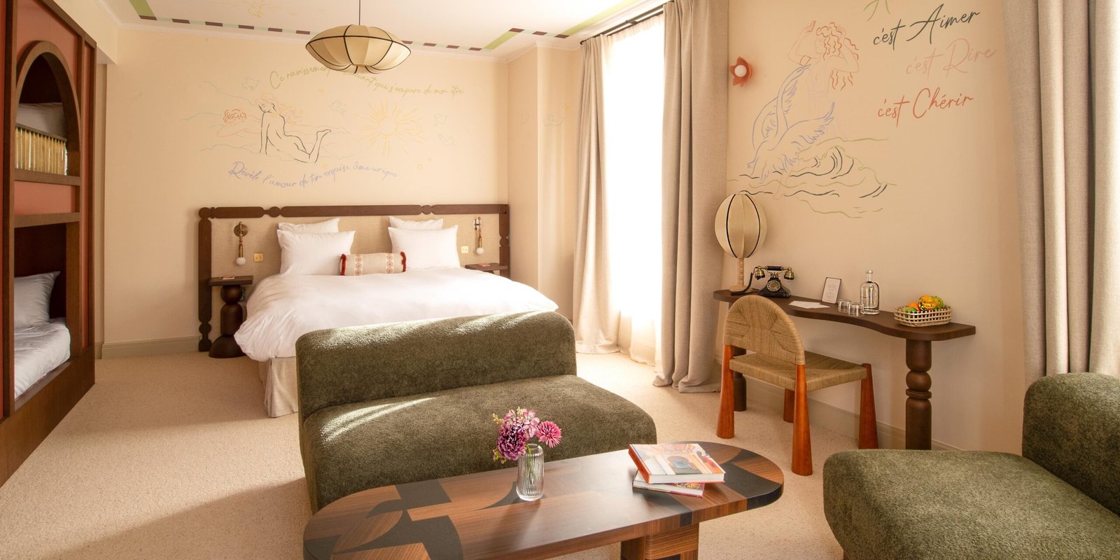 Verneuil la douce, rooms