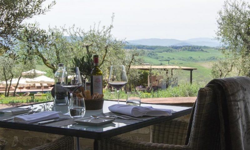 Locanda le Piazze, tavola le piazze