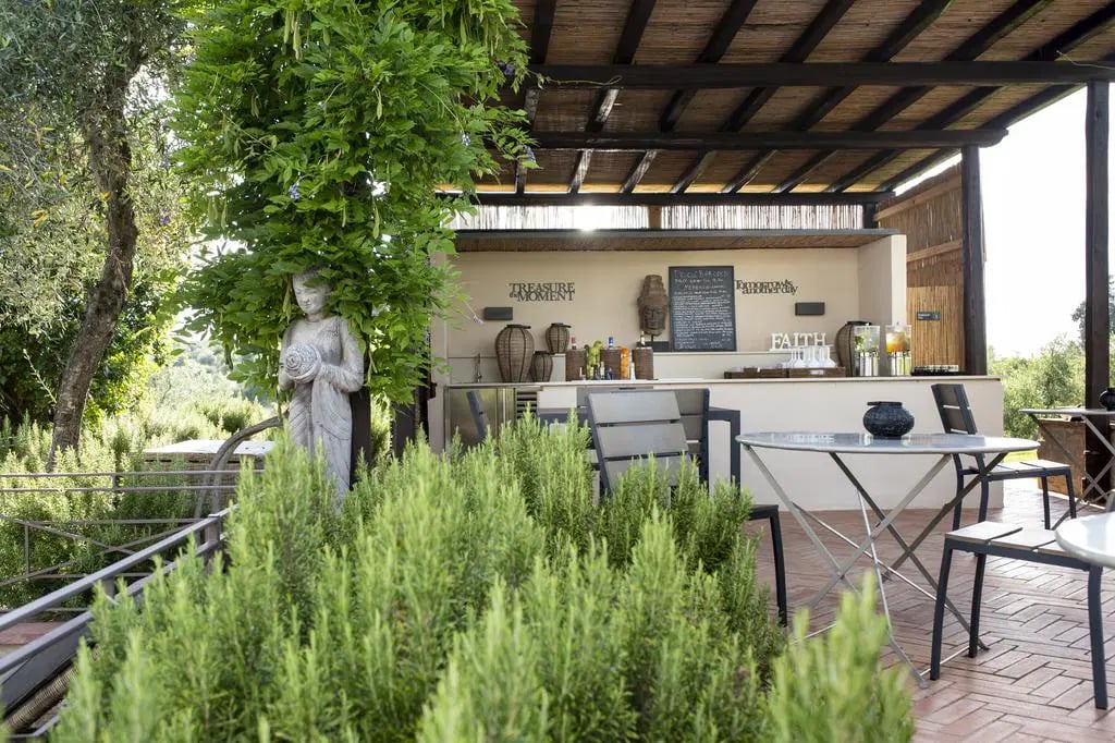 Locanda le Piazze, at the table