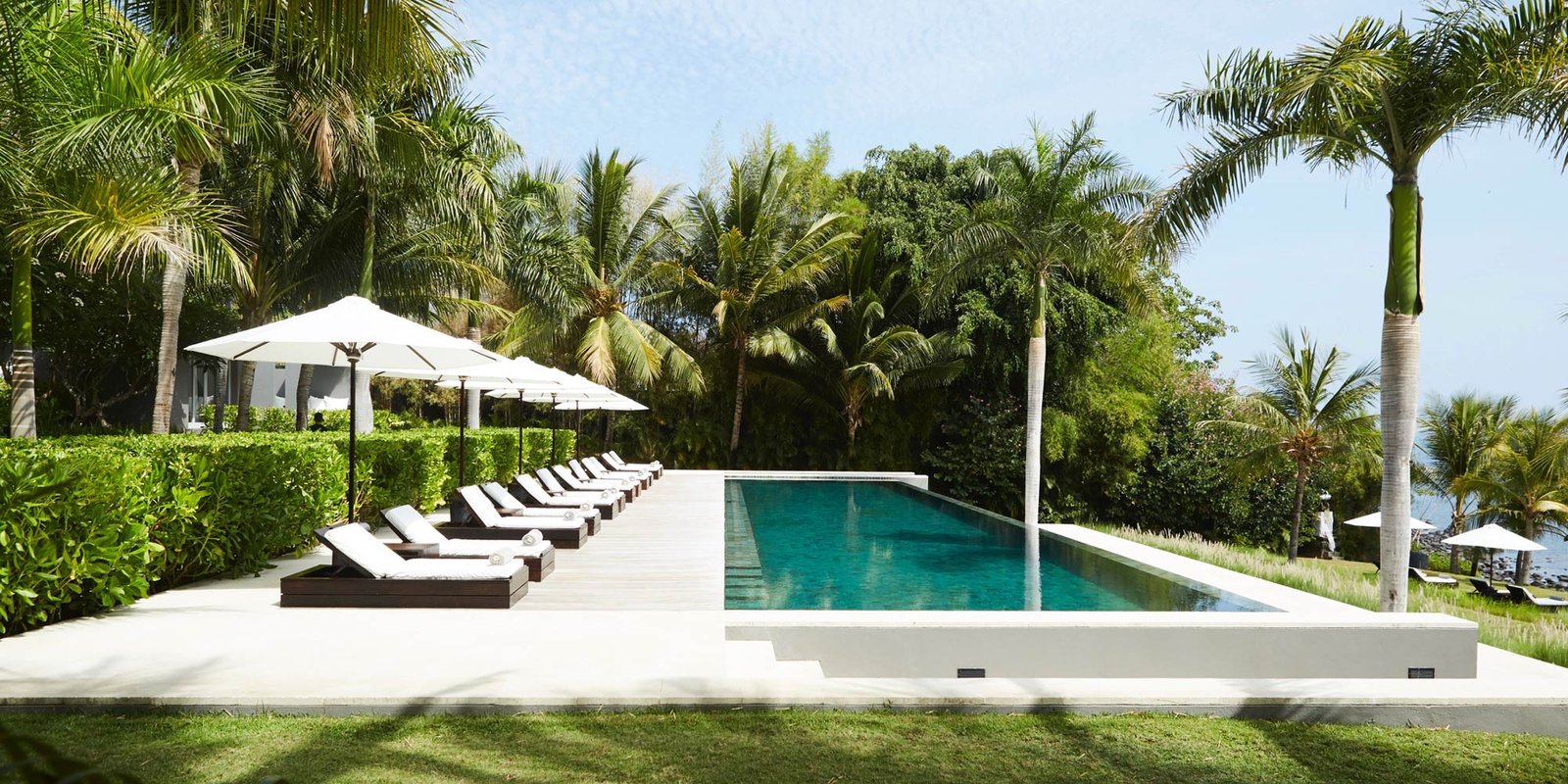 The Lombok Lodge, the pool