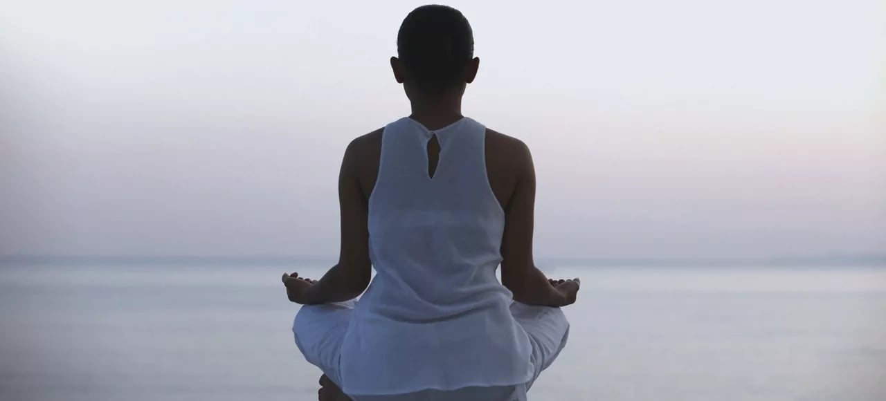 The Lombok Lodge, yoga on the deck