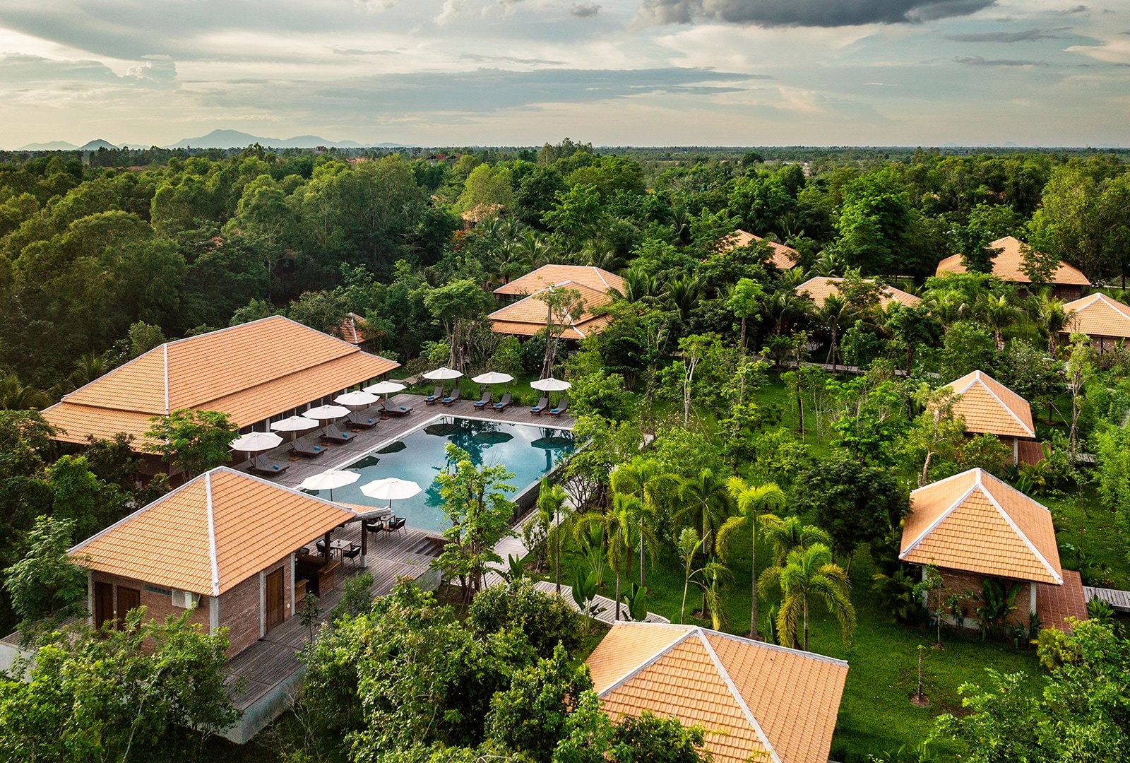 Farmhouse Resort & Spa, the pool