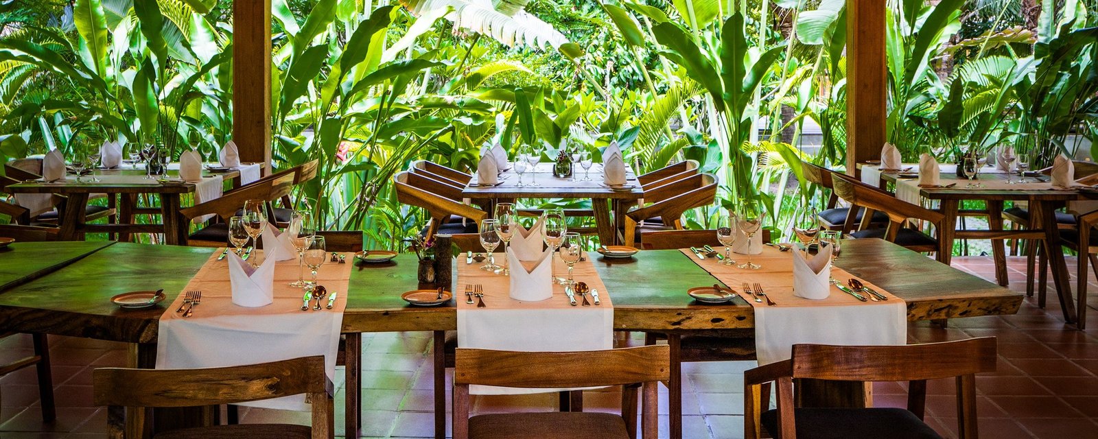 Farmhouse Resort & Spa, at the table