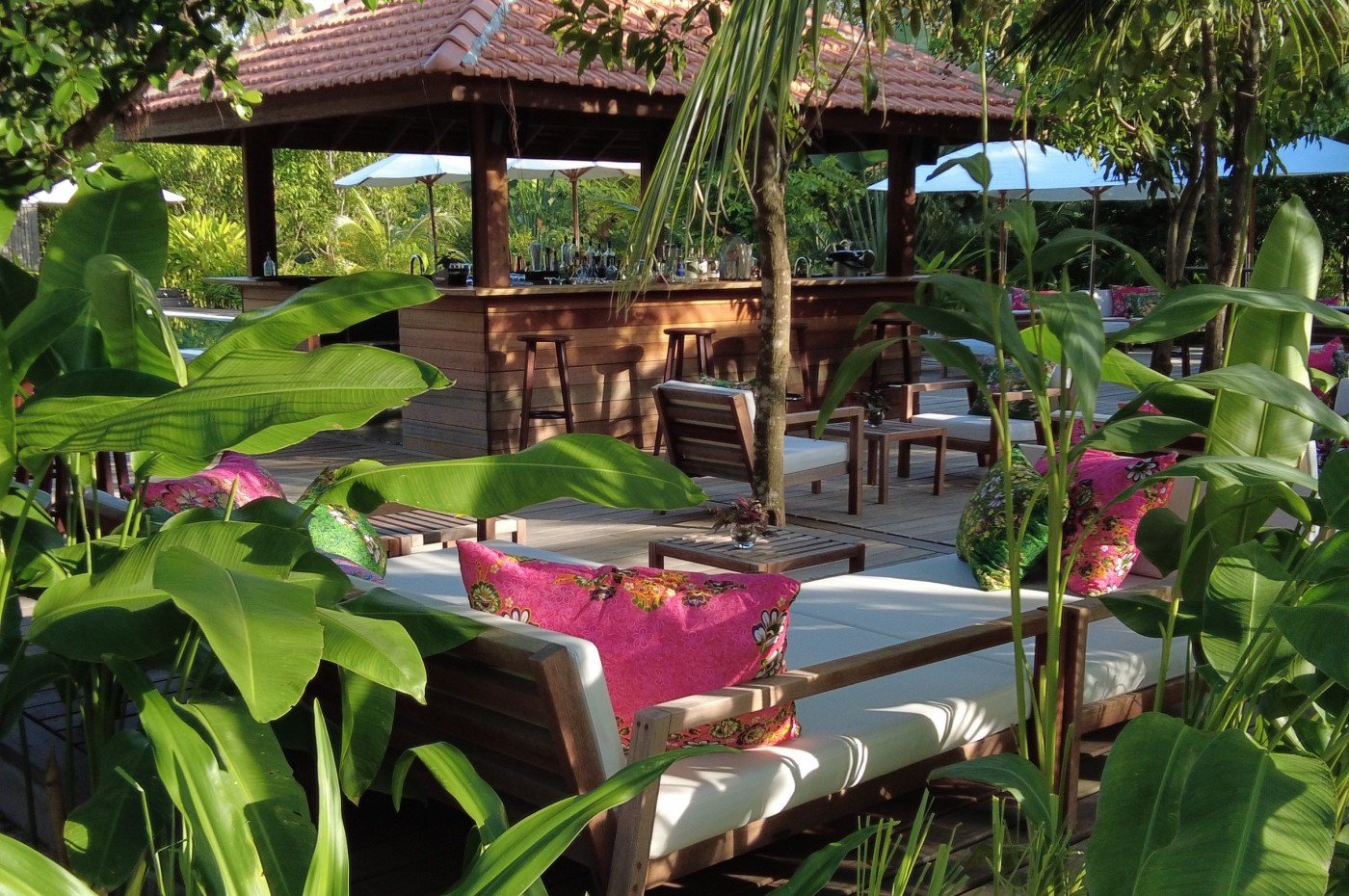 Farmhouse Resort & Spa, at the table