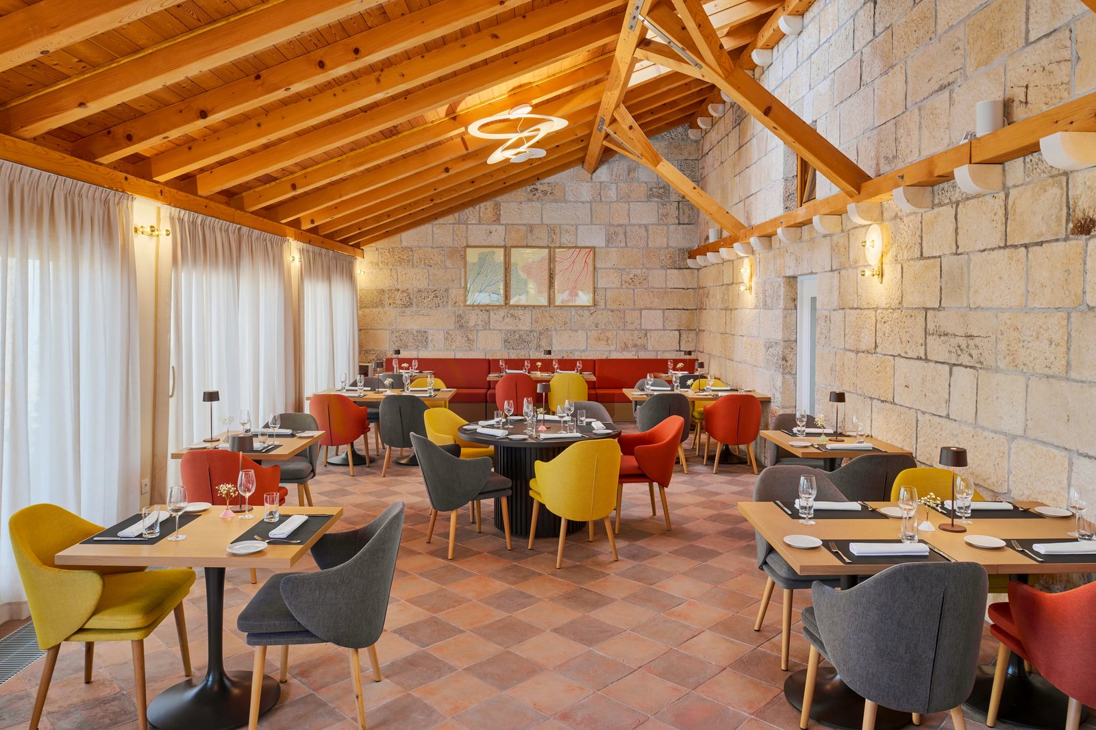 Palace Natali, at the table