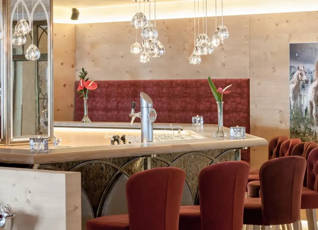 Hotel Gotthard-Zeit, hotel bar and lounge