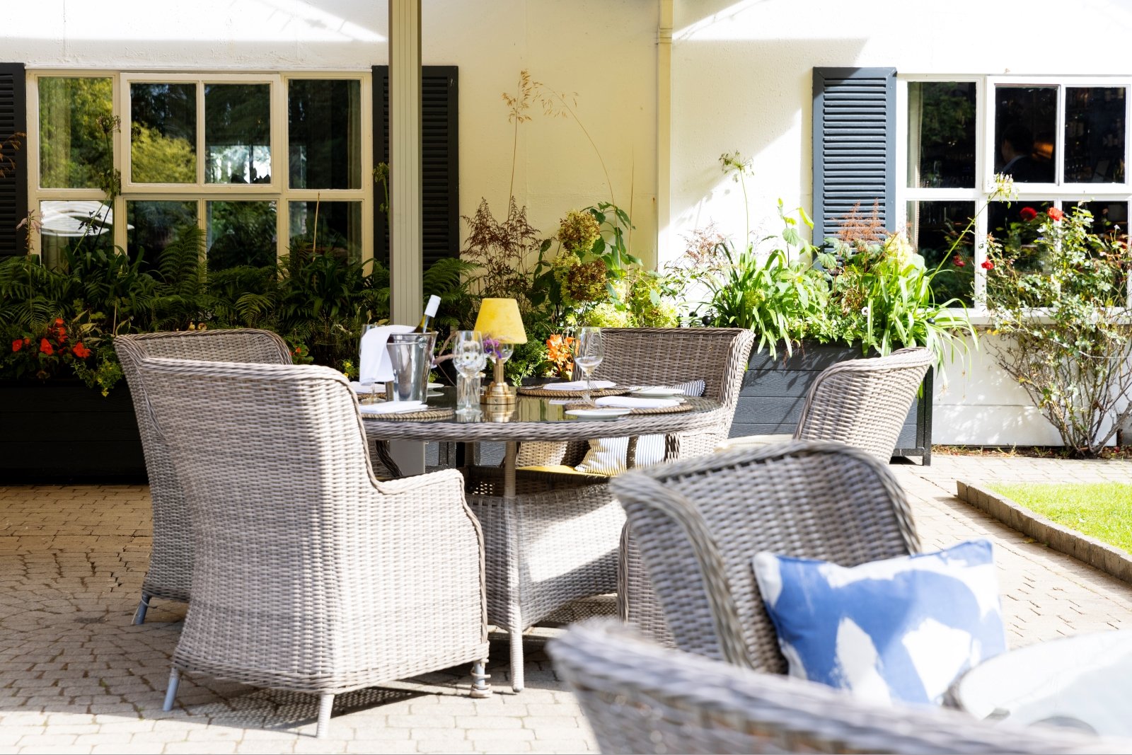 The Station House Hotel, at the table