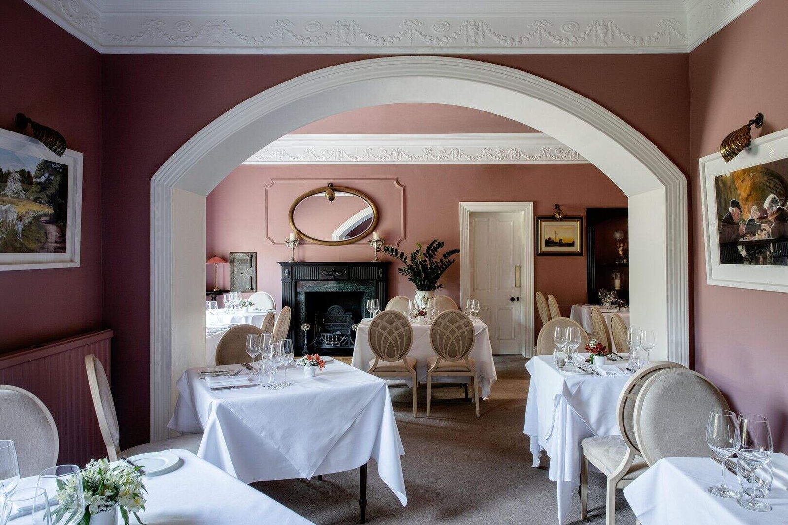 The Station House Hotel, at the table