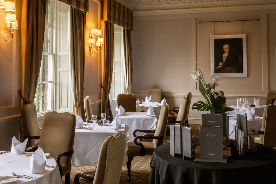 Wood Hall Hotel & Spa, the georgian restaurant